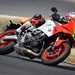 2024 Yamaha XSR900 GP on track flicking the bike over