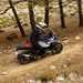 2024-on BMW R1300GS Adventure shot above the bike on a trail