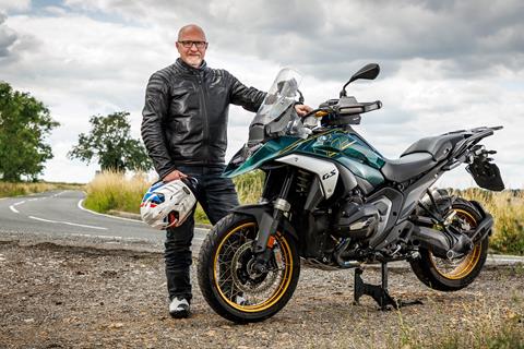 I can't believe it when people think a BMW R1300GS is too heavy for them! Here's why