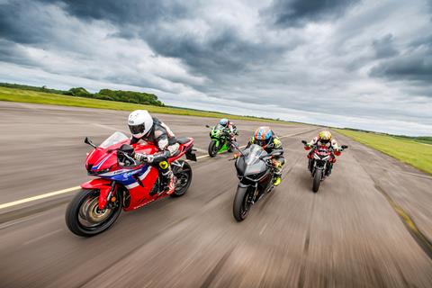 The MCN test | best supersport motorbikes of 2024