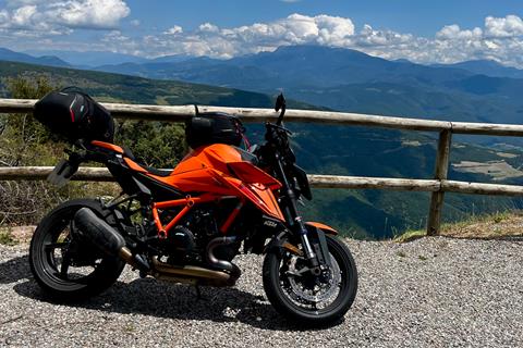 I rode a KTM 1390 Super Duke R Evo 3250 miles in Spain, here's one feature I wouldn't be without
