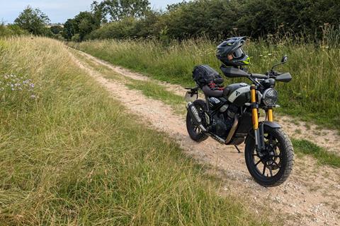 I went off-roading on a Triumph Scrambler 400 X and quickly learned two things